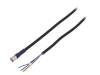 XS3F-LM8PVC4S5M Кабель датчика M08 прямой 4 pin PVC, длина 5м