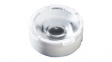 CA12428_TINA3-WWW Lens Assembly, Clear / White, 16.1 x 6.9mm, Round, 70°