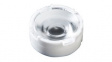 CA12428 TINA3-WWW Lens Assembly, Clear / White, 16.1 x 6.9mm, Round, 70°