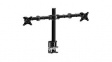 DS1002C-B1 Desk Mount Dual Monitor Arm, 30", 100x100/75x75, 10kg