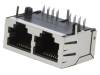 RJJU-88-242-E9H-002 Гнездо; RJ45; PIN:8; Кат:5; Конфиг.выводов:8p8c; THT; угловой