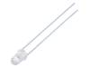 FYL-3014UBC1A LED; 3мм; голубой; 3500мкд; 30°; Поверхность: выпуклая; Шаг:2,54мм