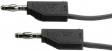 LK410-X 075CM BLACK Test lead diam. 4 mm Black 75 cm 1 mm2 CAT I