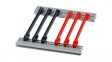 24568-381 [10 шт] Guide Rail Accessory Type, Red / Silver, 280mm, Pack of 10 pieces