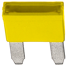 168.6785.5207, Fuse MINI(r) 20 A 32 VDC yellow, Littelfuse