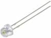 WW05G3SWQ4-W LED; 5мм; белый; 1300-1700мкд; 100°; Поверхность: выпуклая