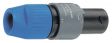 NL2FC Cable socket, Speakon blue 2P