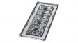 CS14144 STRADA-IP-2X6-ME Линза для LED; прямоугольная; прозрачный; H:8,42мм