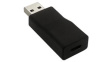 12.03.2995 USB 3.1 Adapter, USB-A Plug / USB-C Socket