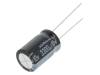 UVY1A332MHD Конденсатор: электролитический; THT; 3300мкФ; 10ВDC; O12,5x20мм