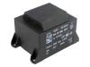 BV EI 602 1017, Трансформатор: залитый; 28ВА; 230ВAC; 24В; 1167мА; Монтаж: на плату, Hahn