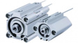 CDQ2B40TF-100DZ Cylinder 100 mm diam.40 mm M8 x 1.25 0.05...1.0 MPa 50...500 mm/