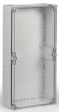 CPCF306013T Cubo C 300 x 600 x 132 мм, выбивные фланцы, прозрачная крышка, PC, IP 66/67