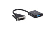 DVI2VGAE  USB Powered Adapter, DVI-D 24+1-Pin Plug / VGA Socket