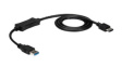 USB3S2ESATA3 USB-A to eSATA Cable 900 mm Black