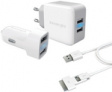 MMINI TRAVEL-KIT 21W Duo USB travel charging kit 21W