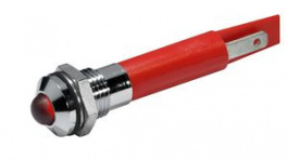 19510430, LED Indicator, Red, 22mcd, 230V, 8mm, IP67, CML INNOVATIVE TECHNOLOGIES