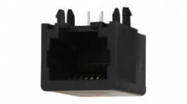 43202-6101, Modular Jack, 6P6C, CAT3, Through Hole, Molex