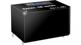 RAC01-12SGB, DC power supply 1 W 12 VDC, , 83 mA, RECOM