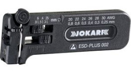 40028, Micro-Precision Wire Stripper 0.25...0.8  diam. mm, Jokari