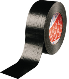 04613 48MM X 50 M BLACK, Duct tape black 48 mmx50 m, Tesa