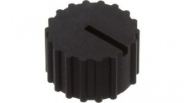 AT3008A, Rotary Knob Black \x1a5.9mm, NKK Switches (NIKKAI, Nihon)