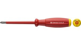 PB 58190.2-100, SwissGrip VDE Screwdriver PH2 Insulated, PB Swiss Tools