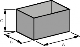 A 80 25 251, Potting Box black 25 x 25 x 25 mm Duroplast, OKW