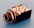 AUB-21 Разъем аудио 1/4'(м) на приборный блок, стерео, прямой угол, 6 контактов