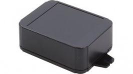 RL6105-FBK, Plastic Enclosure 80x60x30mm Black ABS IP54, Hammond