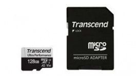 TS128GUSD340S, Memory Card, microSDXC, 128GB, 160MB/s, 125MB/s, Transcend