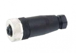 A012.05.02.111.001.0000, M12 Femail Field Atachable Connector 0° - A Code, Nemus