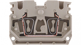 1704350000, ZDUB 2.5-2/2AN/DM terminal block z series tension clamp, 0.5...2.5 mm2 800 vac 2, Weidmuller