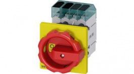 3LD3054-0TL53, Switch Disconnector 16 A 690VAC IP65 Yellow/Red, Siemens