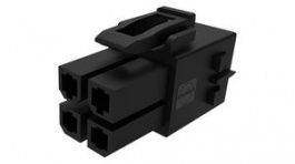171692-0206, Mega-Fit, Receptacle Housing, 6 Poles, 2 Rows, 5.7mm Pitch, Molex