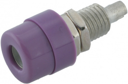 BIL 20 VIOLETT / VIOLET, Socket diam. 4 mm Violet CAT I, SKS Kontakttechnik
