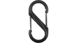 S-BINNEr SIzE 4, Carabiner, plastic black, Nite Ize