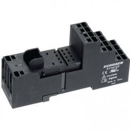 1860100-1, PT7872P Relay socket 2-pole, Schrack / TE