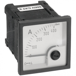 GTS 0105 0-4A, Analogue Display 48 x 48 mm 0...4 ADC, Weigel