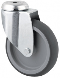 2470PJO125P30, Steering castor 125 mm, Tente