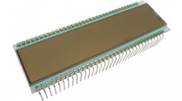 DE 125-TU-30/12,2, 7-segment LCD 12.7 mm 1 x 8, Display Elektronik