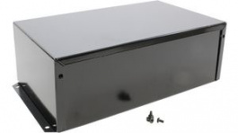 1411FBUBK, Корпус: универсальный; Х:152мм; Y:254мм; Z:38мм; с креплениями, Hammond