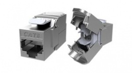 RJJS-88-C8-01, Shielded Keystone Cat6a Coupler, Encitech Connectors