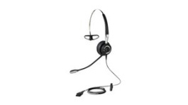 2406-820-204, Headset, BIZ 2400 II, Mono, On-Ear, 4.5kHz, QD, Black, Jabra