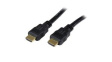 HDMM1M Hight Speed Video Cable, HDMI Plug - HDMI Plug, 3840 x 2160, 1m