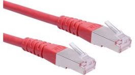 21.15.1331, Patchcord Cat 6 S/FTP 1 m Red, Roline