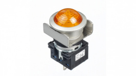 LB6MP-2T04A, Pilot Light Amber 24 VAC/DC, IDEC