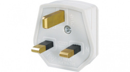 910.276, Mains Plug white Type G, Bachmann