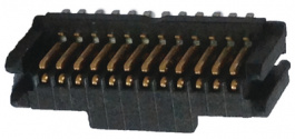 284257, Hermaphroditic PCB connector 1x14P, Erni / TE