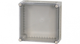 CI44E-150, Insulated enclosure 375 x 375 x 175 mm pebble grey RAL 7032 Polycarbonate IP 65, Eaton
